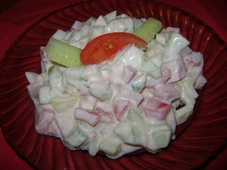 Ezersziget saláta 